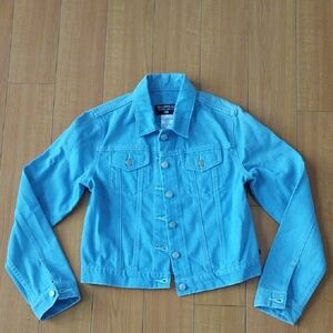 BRAND NEW NEVER WORN Polo JEANS Co. Ralph Lauren RL Blue Demin Jean Jacket Sz M